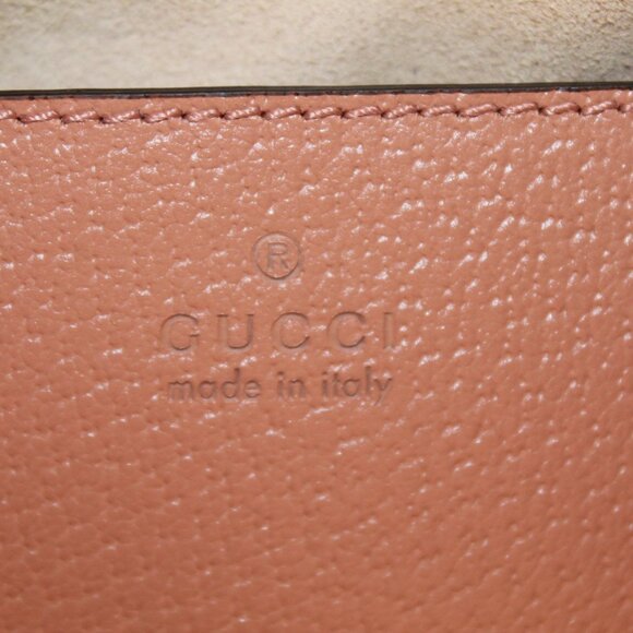 NWT GUCCI GG Monogram Pink New Canvas Ophidia GG Dollar Dome Shoulder Bag 499621 - Picture 6 of 10